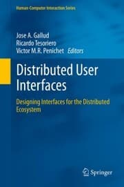 Cover von Distributed User Interfaces