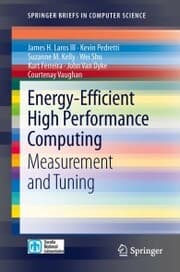 Cover von Energy-Efficient High Performance Computing