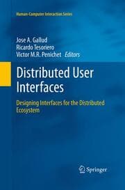 Cover von Distributed User Interfaces