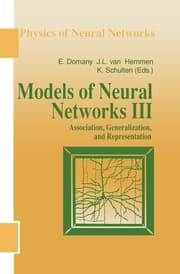 Cover von Models of Neural Networks III