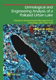 Cover von Limnological and Engineering Analysis of a Polluted Urban Lake