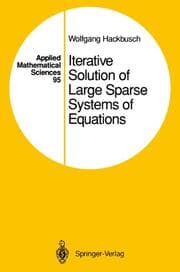 Cover von Iterative Solution of Large Sparse Systems of Equations