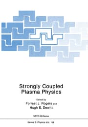 Cover von Strongly Coupled Plasma Physics