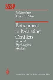 Cover von Entrapment in Escalating Conflicts