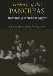Cover von History of the Pancreas: Mysteries of a Hidden Organ