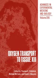 Cover von Oxygen Transport to Tissue XIII