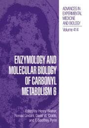 Cover von Enzymology and Molecular Biology of Carbonyl Metabolism 6