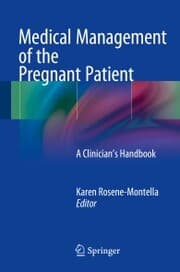 Cover von Medical Management of the Pregnant Patient