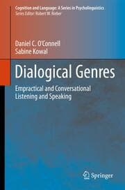 Cover von Dialogical Genres