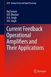 Cover von Current Feedback Operational Amplifiers and Their Applications