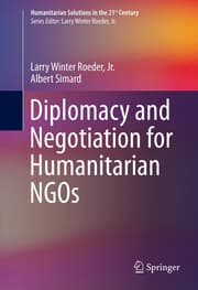 Cover von Diplomacy and Negotiation for Humanitarian NGOs