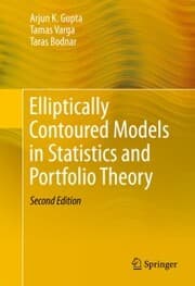 Cover von Elliptically Contoured Models in Statistics and Portfolio Theory