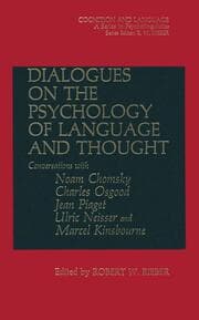 Cover von Dialogues on the Psychology of Language and Thought