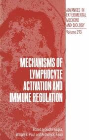 Cover von Mechanisms of Lymphocyte Activation and Immune Regulation