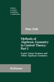 Cover von Methods of Algebraic Geometry in Control Theory: Part I