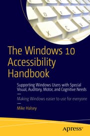 Cover von The Windows 10 Accessibility Handbook
