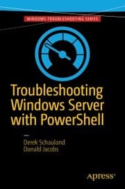 Cover von Troubleshooting Windows Server with PowerShell