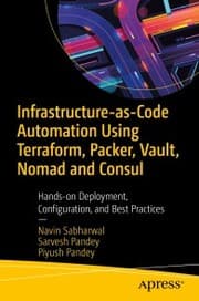 Cover von Infrastructure-as-Code Automation Using Terraform, Packer, Vault, Nomad and Consul