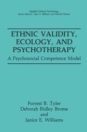Cover von Ethnic Validity, Ecology, and Psychotherapy