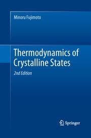 Cover von Thermodynamics of Crystalline States