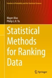 Cover von Statistical Methods for Ranking Data