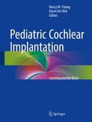 Cover von Pediatric Cochlear Implantation