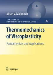 Cover von Thermomechanics of Viscoplasticity