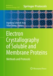 Cover von Electron Crystallography of Soluble and Membrane Proteins