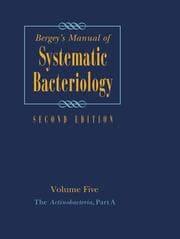 Cover von Bergey's Manual of Systematic Bacteriology