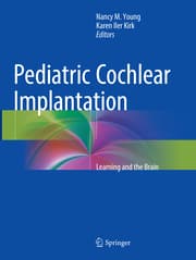 Cover von Pediatric Cochlear Implantation