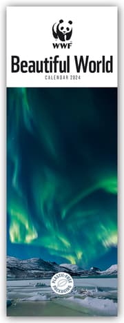 Cover von WWF Beautiful World 2024 - Slimline-Kalender