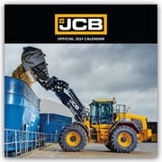 Cover von JCB Baumaschinen Bagger 2024