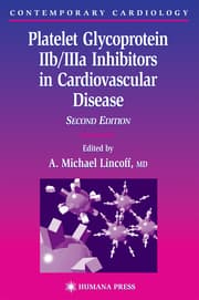 Cover von Platelet Glycoprotein IIb/IIIa Inhibitors in Cardiovascular Disease