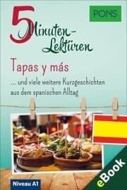 Cover von PONS 5-Minuten-Lektüren Spanisch A1 - Tapas y más