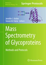 Cover von Mass Spectrometry of Glycoproteins