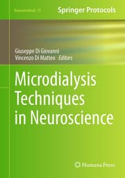 Cover von Microdialysis Techniques in Neuroscience
