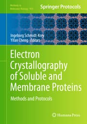 Cover von Electron Crystallography of Soluble and Membrane Proteins