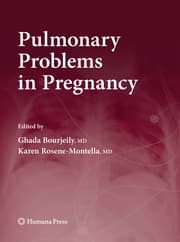 Cover von Pulmonary Problems in Pregnancy