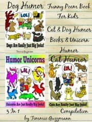 Cover von Funny Poem Book For Kids: Cat & Dog Humor Books & Unicorn Humor