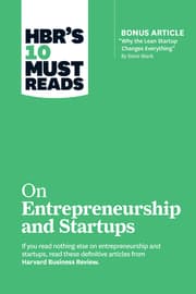 Cover von HBR's 10 Must Reads on Entrepreneurship and Startups