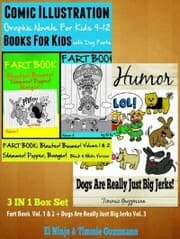 Cover von Superpower Children Comic Books For Kids - Comic Illustrations - Books For Boys Age 6: 3 In 1 Box Set: Fart Book