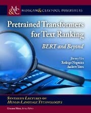 Cover von Pretrained Transformers for Text Ranking