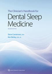 Cover von The Clinician's Handbook for Dental Sleep Medicine