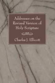 Cover von Addresses on the Revised Version of Holy Scripture