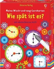 Cover von Meine Wisch-und-weg-Lernkarten: Wie spät ist es?