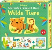 Cover von Allererstes Puzzle & Buch: Wilde Tiere