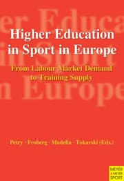 Cover von Higher Education in Sport in Europe