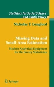 Cover von Missing Data and Small-Area Estimation