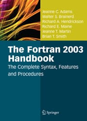 Cover von The Fortran 2003 Handbook