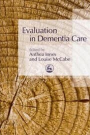 Cover von Evaluation in Dementia Care